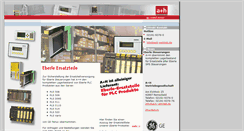 Desktop Screenshot of eberle-ersatzteile.de