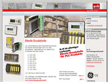 Tablet Screenshot of eberle-ersatzteile.de